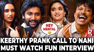 Nani imitates Priyanka Mohanஎன் Wife call பண்றாங்க மரணமாய் கலாய்த்த SJ Suryah |100% Fun Guaranteed