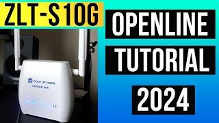 ZLT-S10G OPENLINE TUTORIAL 2024 | MODERN TIPS 2.0