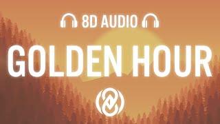 JVKE - golden hour (Lyrics) | 8D Audio 