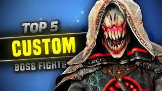 Top 5 Custom Zombies Boss Fights... (Call of Duty Black Ops 3)