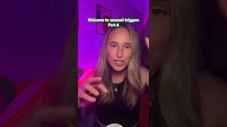 Unusual triggers part 6 #asmrcommunity #tinglesensation #sleepsounds #asmr #relax #sleep  #asmrvideo
