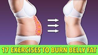 17-Move Workout to Burn Belly Fat - Quick Exercises at Home