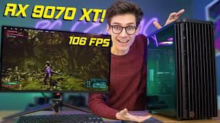 The PERFECTLY BALANCED RX 9070 XT Gaming PC Build! W/ Gameplay Benchmarks | AD
