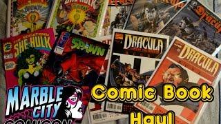 Marble City Comicon Comic Book Haul | The Nerd Village