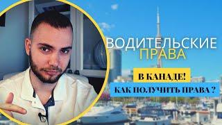 Водительское удостоверение в Канаде. Как получить права в Канаде?