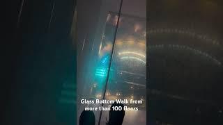 Dubai Frame - Glass Bottom walk from 100th floor