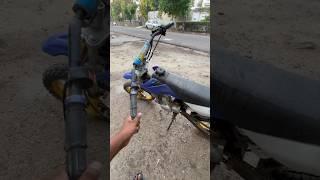 Dirt Bike se hua accident #dirtbike #minibike #skateaction