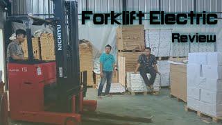 Forklift Electric | Nichiyu Stand-On Reach Truck FBRWR15 - 80 600M #Review