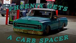 How to install a carburetor spacer on a small block