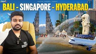 Bali - Singapore - Hyderabad | Telugu Vlogs Bayya Sunny Yadav