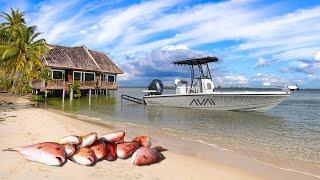 Secluded Island Town only Accessible by Boat | Red Snapper Vacation Fishing Trip in Captiva Florida