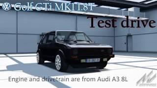 Assetto Corsa | VW Golf MK1 GTi 1.8T test drive