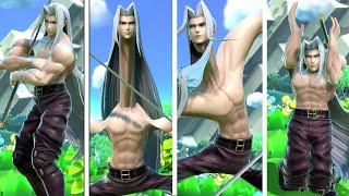 What If Sephiroth Tried To Copy Every Character's Taunts In Super Smash Bros Ultimate?