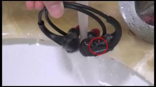 G06 bluetooth headset IPX5 waterproof test