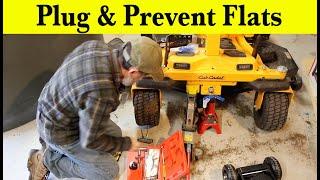 Do you have a tire plug kit and magnet sweeper? How to fix and prevent flat tires on the homestead