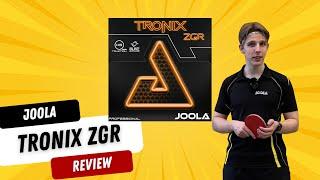 Joola Tronix ZGR Test by Yannick Sprengel