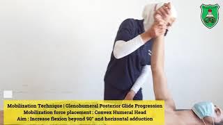 Mobilization- Glenohumeral Posterior Glide Progression