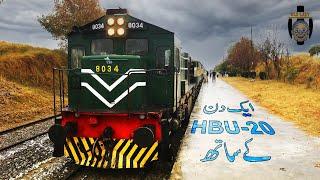 A day with HBU 20 Locomotive | Diesel Electric Locomotive Sound Compilation | trains