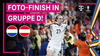 Niederlande - Österreich, Highlights mit Live-Kommentar | UEFA EURO 2024, Gruppenphase | MAGENTA TV