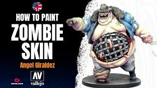  HOW TO PAINT PALE ZOMBIE SKIN by Angel Giraldez 