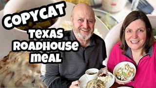 Copycat Recipe: Texas Roadhouse Roadkill Steak and ALL the Sides!!