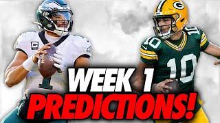 NFL Week 1 Predictions for EVERY GAME!! | NFL Week 1 Preview