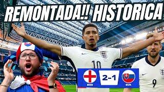 REMONTADA HISTORICA!! DE INGLATERRA VS ESLOVAQUIA (2-1) (RESUMEN COPA AMÉRICA 2024)