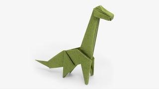 Brachiosaurus de Origami (Jo Nakashima) - Dinosaurio #4