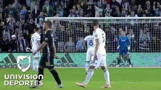 Con un polémico penal Zlatan Ibrahimovic abre el marcador, Sporting KC 0-1 LA Galaxy