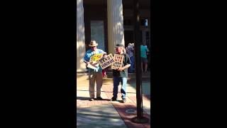 David & Andy's "Sign Session" @ Historic Franklin, TN's Antebellum Court House