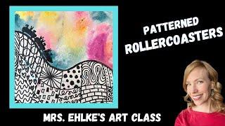 Patterned ROLLERCOASTER Art Project