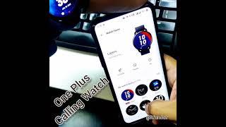 One Plus smartwatch 2021 faces @ITFundaz