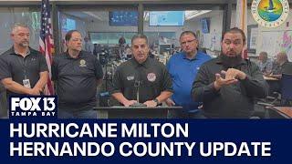 Hernando County Hurricane Milton update