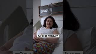 Tüp mide -mide küçültme- ameliyatı  sonrası 1.gün...