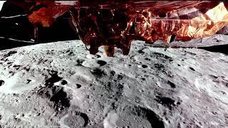 Nave capta espectacular video de superficie lunar