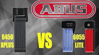 ABUS 6450 (6500) XPLUS VS ABUS 6055 LITE MINI // ABUS FOLDING LOCKS | TYPES SPECIFICATION WEIGHT