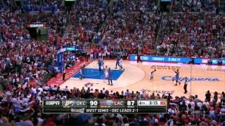 Clippers Game 4 Comeback Win vs Thunder - Fourth Quarter Highlights