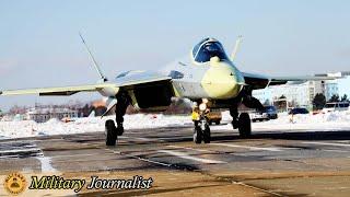 Russia Receives New Batch of 5.5th gen Su-57 Stealth Fighter Jet