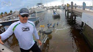 RAMPING A BOAT IN CHOKOLOSKEE  PORT OF THE ISLAND MARINA