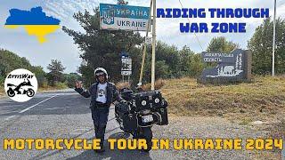 Motorcycle Adventure Through a War Zone: Ukraine  2024  #attisway