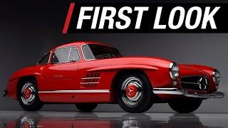 FIRST LOOK - 1955 Mercedes-Benz 300SL Gullwing - BARRETT-JACKSON SCOTTSDALE 2022