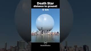 The Death Star approaching Earth! 