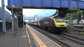 (4K) Last Southbound HST on MML: 43274 + 43102 power through West Hampstead TL on 5F70. 15.05.21