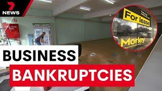 Australia's small business crisis - 1100 going under every month. | 7 News Australia