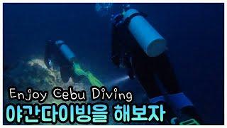 Let's try night diving! Enjoying Cebu Diving [Philippines Cebu 27]