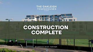 The Oakleigh Townhouses by Cornus Move In This October – Construction Complete!