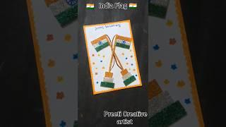 India Flag How to make India flag idea #Shorts #Trending #viral