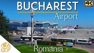 Bucharest Airport 4k tour Romania Henri Coandă International Airport Aeroportul Internațional