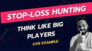 Stop Loss Hunting Explained with Live Example