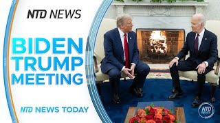 Trump and Biden Meet at White House; Sen. John Thune Selected as Senate GOP Leader